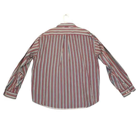 Tommy Hilfiger Vintage 1990's  Men's XXL Striped Button Down Long Sleeve Shirt - Picture 2 of 13